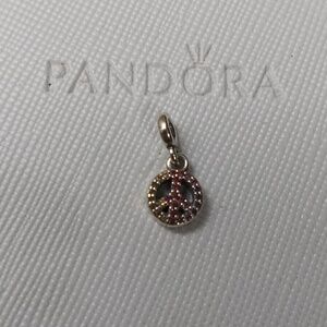 Pandora Silver Essence/Me My Peace Dangle Charm/Pendant